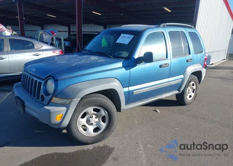 2005 Jeep Liberty Sport from USA, damaged, VIN 1J4GK48KX5W524826